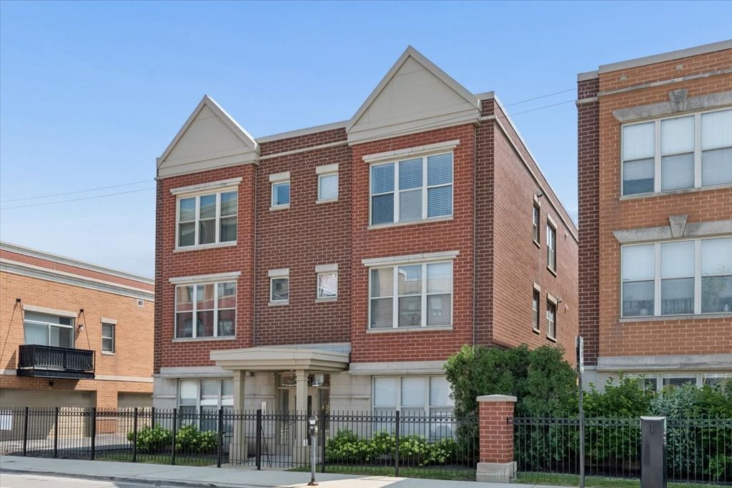1341 N Halsted Street 3N, Chicago, IL 60642 — exterior
