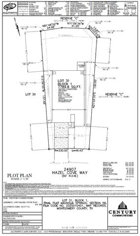 24907 Hazel Cove Way, Montgomery, TX 77316