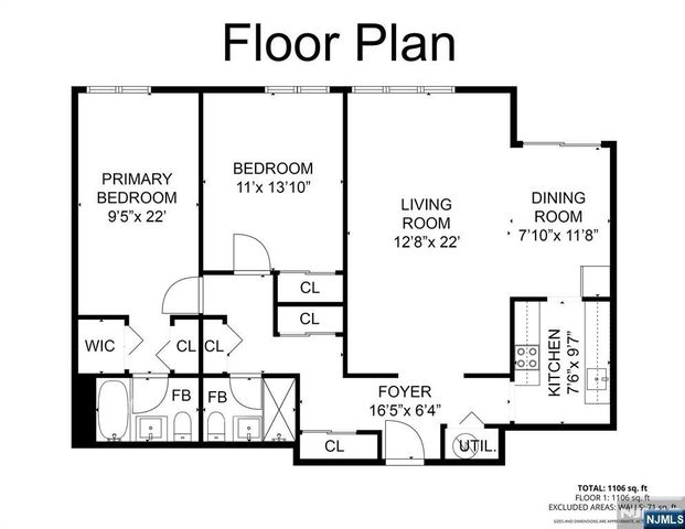 1111 River Road G5, Edgewater, NJ 07020