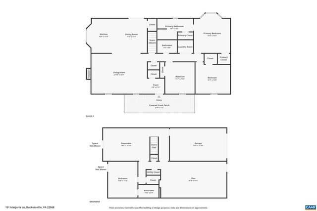 101 MARJORIE LN, Ruckersville, VA 22968