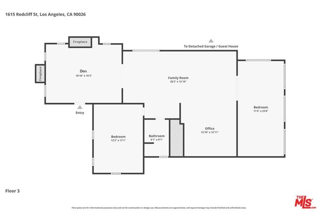 1615 Redcliff Street, Los Angeles, CA 90026