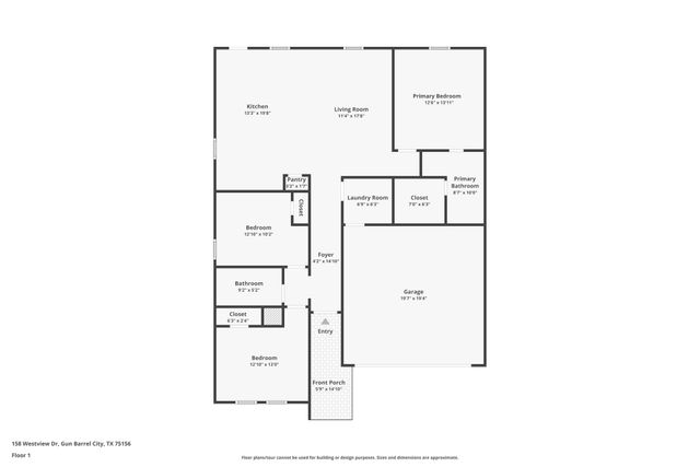 158 Westview Drive, Gun Barrel City, TX 75156