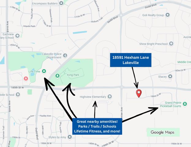 18591 Hexham Lane, Lakeville, MN 55044