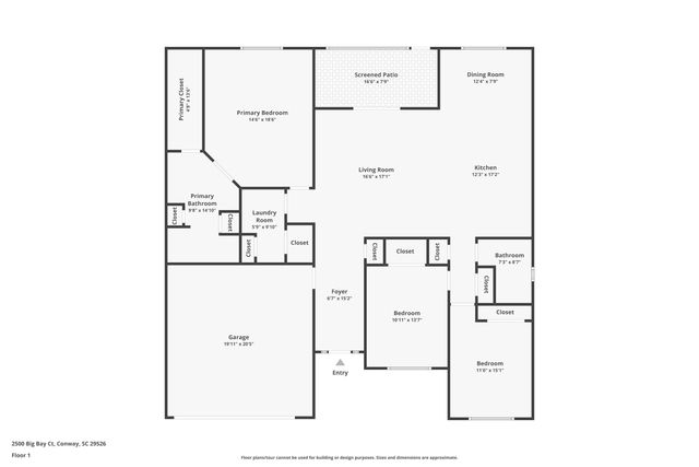 2500 Big Bay Ct., Conway, SC 29526