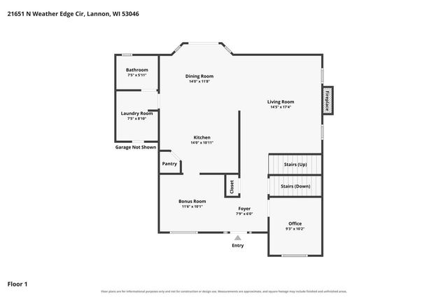 21651 N Weather Edge CIRCLE, Lannon, WI 53046