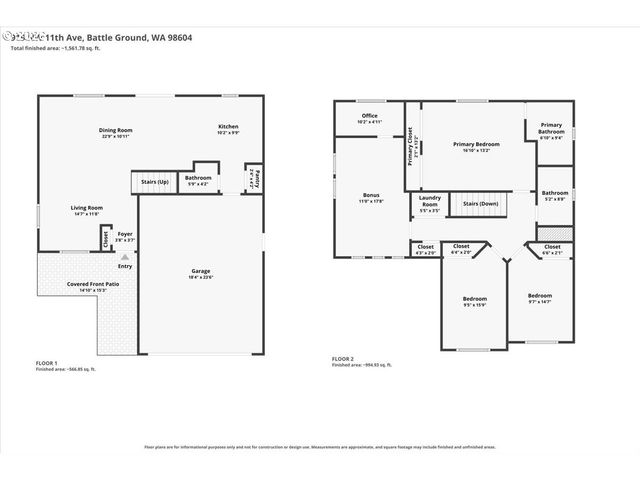 919 Nw 11TH Ave, Battle Ground, WA 98604