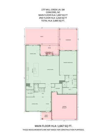 1777 Mill Creek Lane, Concord, NC 28025