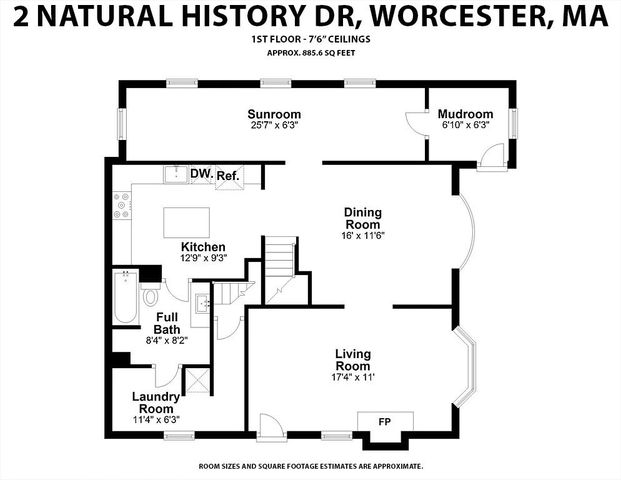 2 Natural History Dr., Worcester, MA 01605