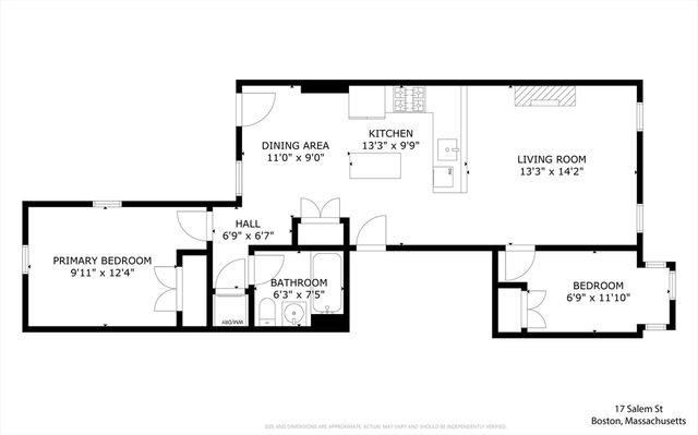 17 Salem St 2, Boston, MA 02129