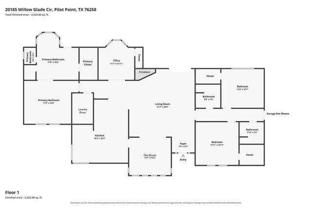 20185 Willow Glade Circle, Pilot Point, TX 76258