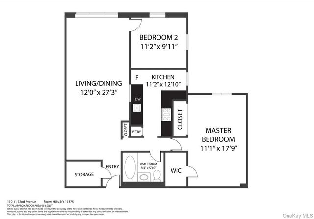 110-11 Queens Boulevard 32A, Forest Hills, NY 11375