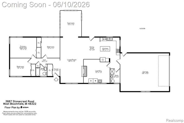 3887 Stonecrest Road, West Bloomfield, MI 48322