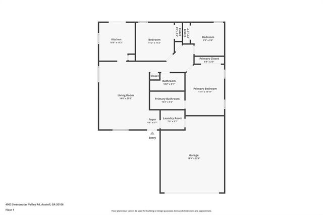 4903 Sweetwater Valley Road, Austell, GA 30106