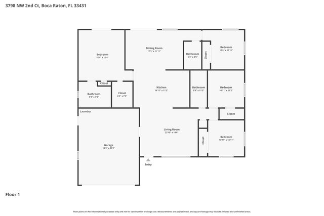 3798 NW 2nd Court, Boca Raton, FL 33431