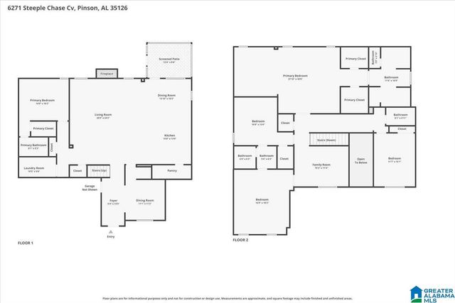 6271 STEEPLECHASE COVE, Pinson, AL 35126