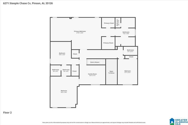 6271 STEEPLECHASE COVE, Pinson, AL 35126