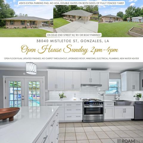 38040 Mistletoe St, Gonzales, LA 70737