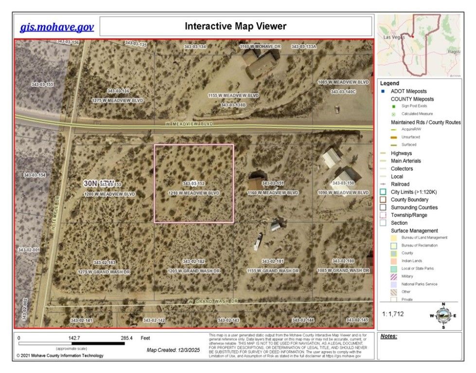 1210 W Meadview Boulevard, Meadview, AZ 86444