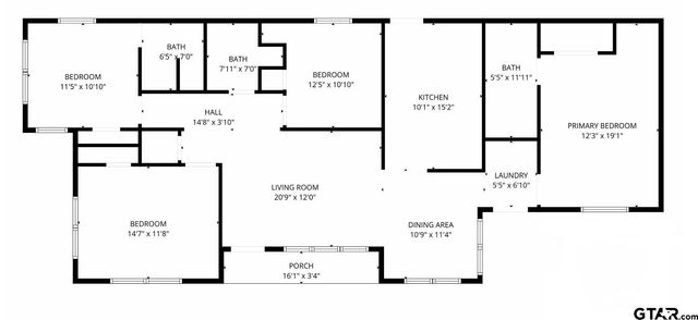 1213 Academy st, Tyler, TX 75701