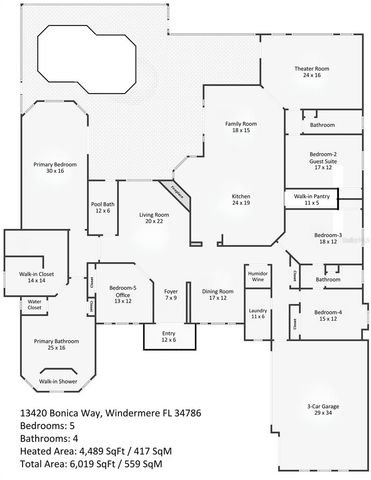 13420 BONICA WAY, Windermere, FL 34786