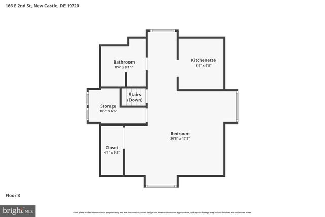 166 E 2ND, New Castle, DE 19720