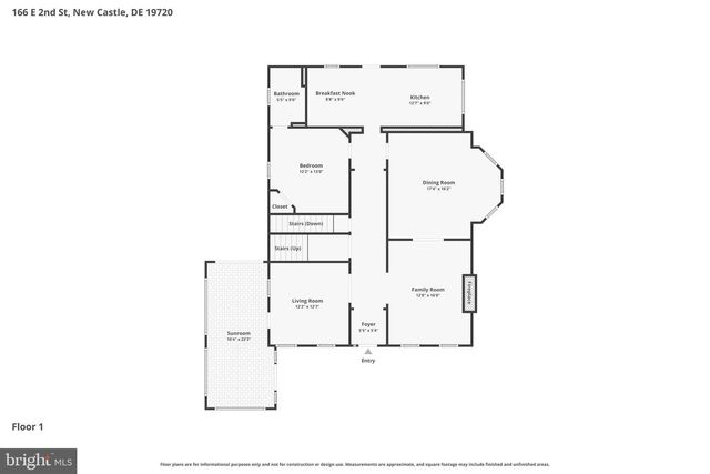 166 E 2ND, New Castle, DE 19720