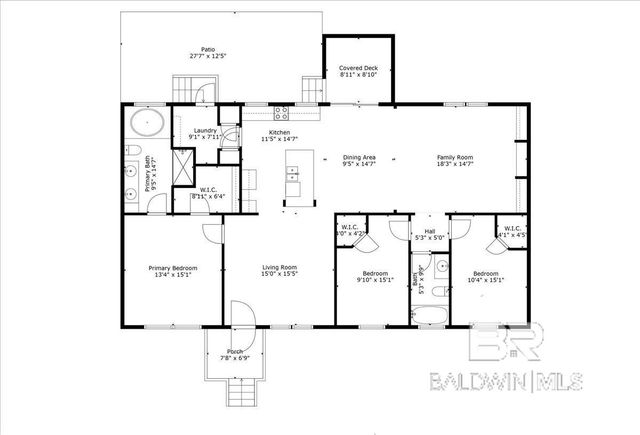 21644 West Side Loop, Silverhill, AL 36576