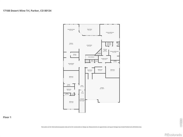 17188 Desert Wine Trail, Parker, CO 80134