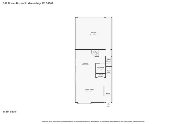 318 N VAN BUREN STREET, Green Bay, WI 54301