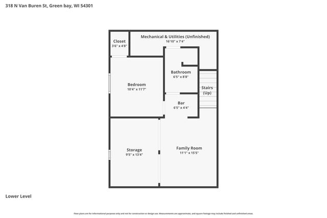 318 N VAN BUREN STREET, Green Bay, WI 54301