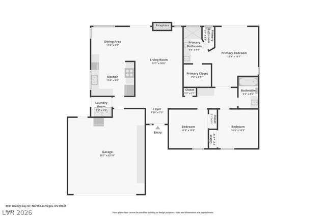 4921 Breezy Day Drive, North Las Vegas, NV 89031