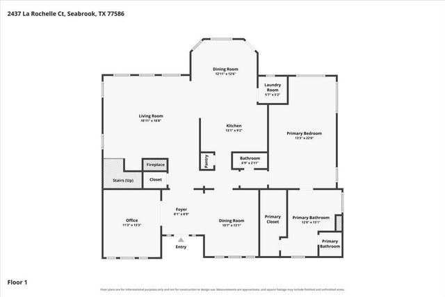 2437 La Rochelle Court, Seabrook, TX 77586