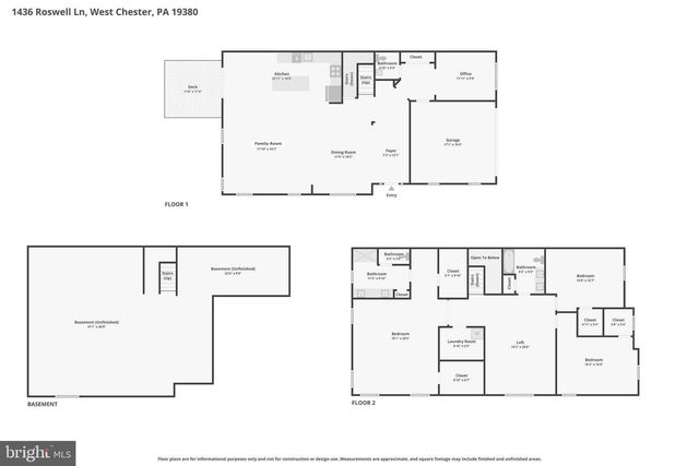 1436 ROSWELL LN, West Chester, PA 19380