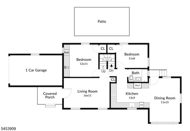 8 CHEROKEE ROAD, Cranford Twp., NJ 07016