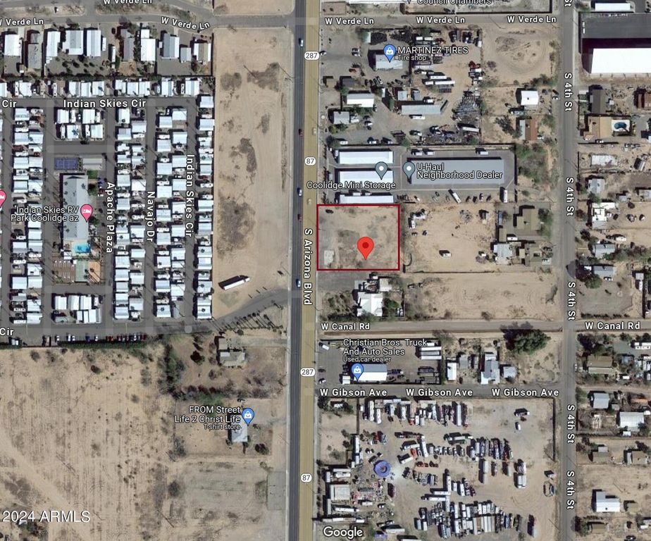 Image 2 of property listing at 1045 S ARIZONA Boulevard 7, Coolidge, AZ 85128