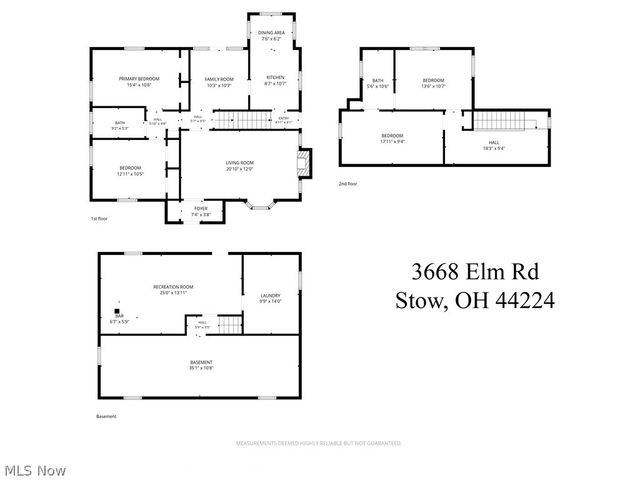 3668 Elm Road, Stow, OH 44224