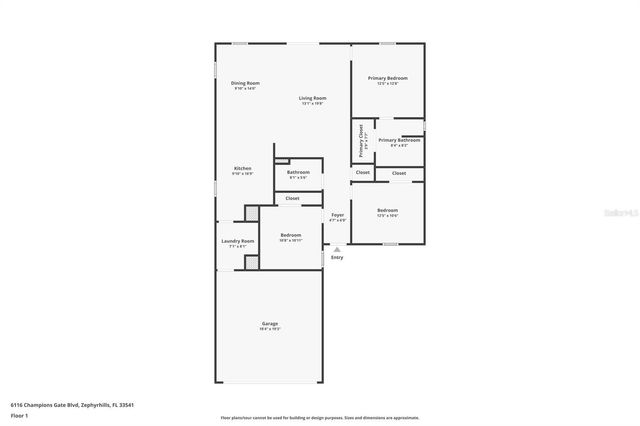 6116 CHAMPIONS GATE BOULEVARD, Zephyrhills, FL 33541