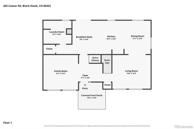 265 Caesar Road, Black Hawk, CO 80422