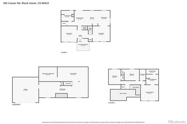 265 Caesar Road, Black Hawk, CO 80422