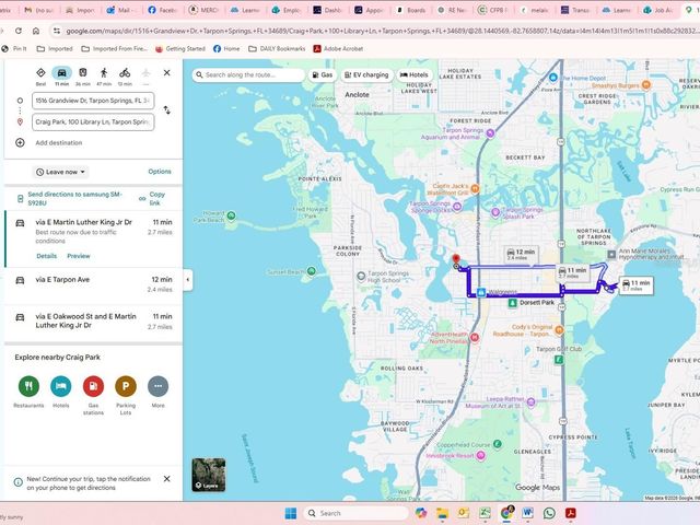 1516 GRANDVIEW DRIVE, Tarpon Springs, FL 34689