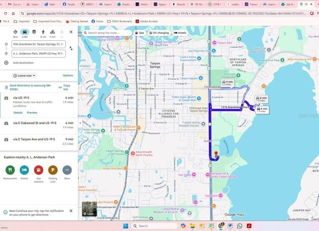 1516 GRANDVIEW DRIVE, Tarpon Springs, FL 34689