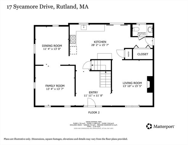 17 Sycamore Drive, Rutland, MA 01543