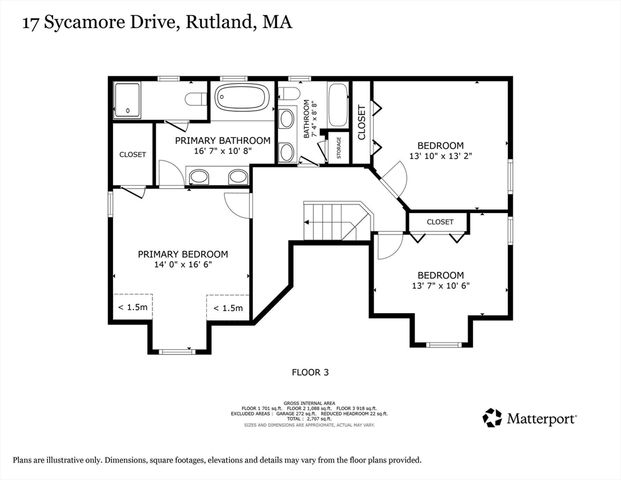 17 Sycamore Drive, Rutland, MA 01543