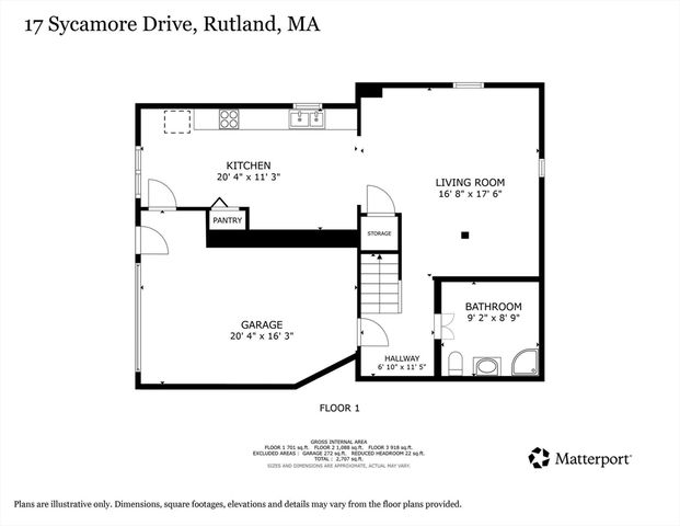17 Sycamore Drive, Rutland, MA 01543