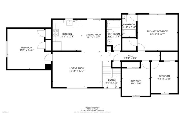 10015 WINDRIDGE DR, Fredericksburg, VA 22407