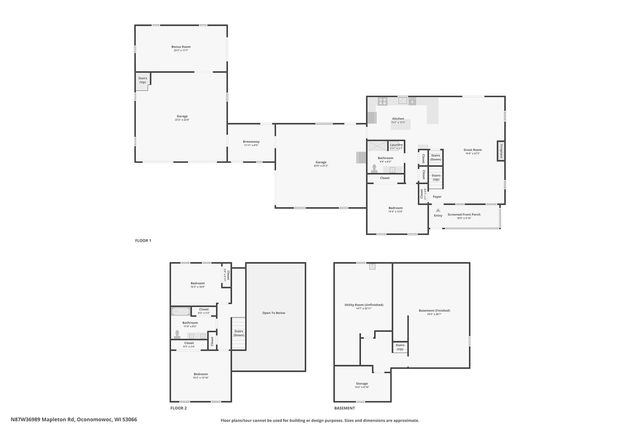 N87W36989 Mapleton ROAD, Oconomowoc, WI 53066