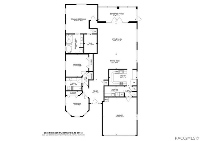 2025 N Gibson Point, Hernando, FL 34442