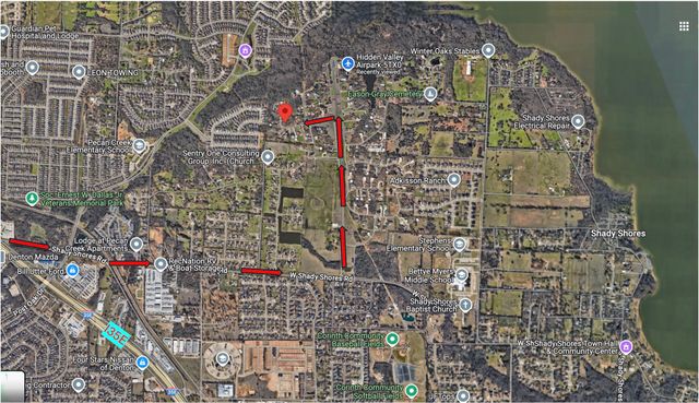 70 Hidden Valley Airpark, Shady Shores, TX 76208