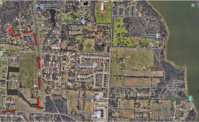 70 Hidden Valley Airpark, Shady Shores, TX 76208