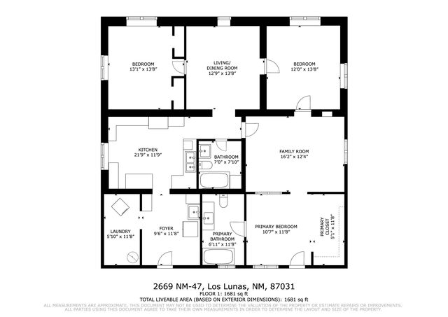 2669 NM HWY 47, Los Lunas, NM 87031
